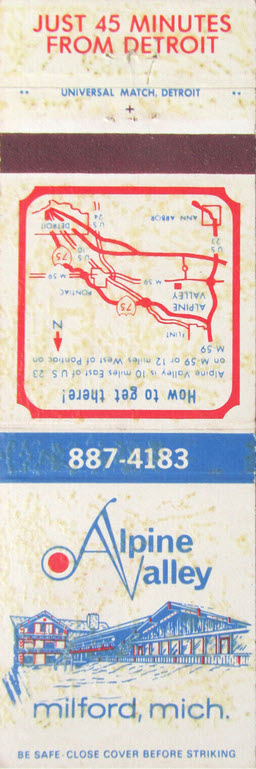 Alpine Valley - Matchbook (newer photo)